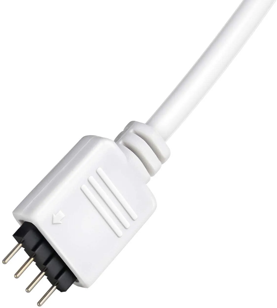 1 Metre DC 12V/24V RGB LED Strip 4 Pin Soldless Connector Cables 5050 3528
