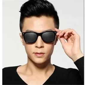 1 Piece Vision Protector Pin hole Glasses