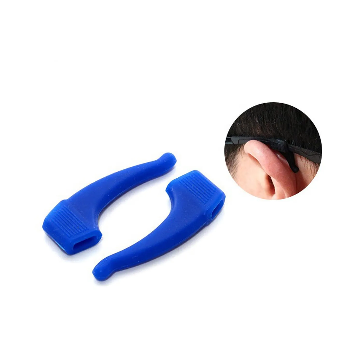 12 pairs Eyeglasses Anti Slip Retainer Glasses Ear Hook Grip kids and Adults Silicone Anti Slip Holder For Glasses Piece Eyeglass Temple Tip(Multicolored)