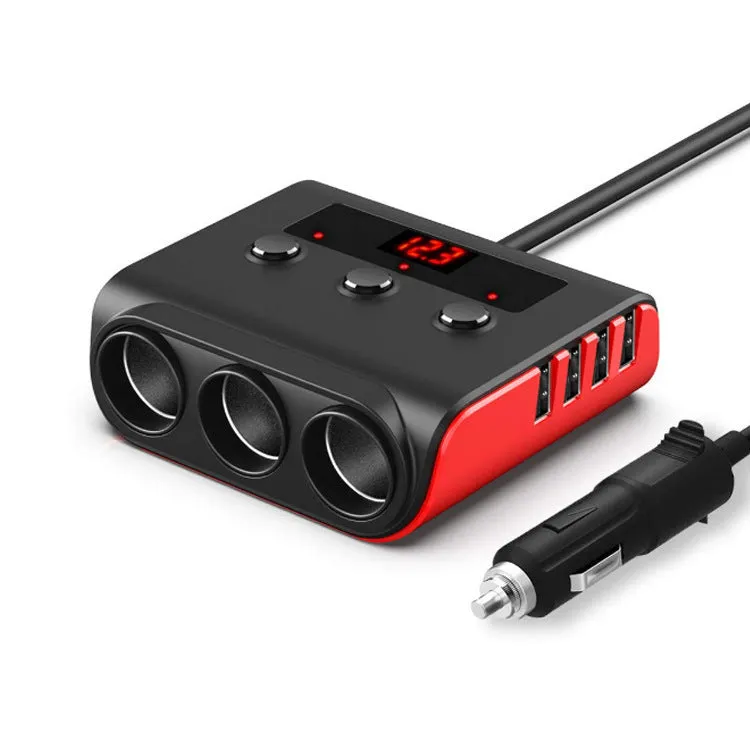 120w Car Cigarette Lighter Adapter Quick Charge 3.0 12v/24v 3