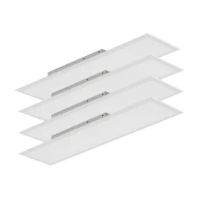 1x4 LED Panel Light - Selectable Wattage and CCT - 3980 Lumens - Dimmable - Pack of 4