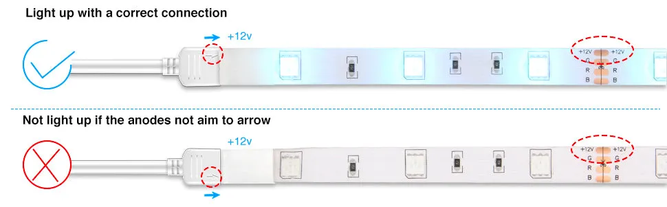 2 Ports 24 Key Bluetooth Remote Control Kit  Daybetter App (Without Power Adapter）