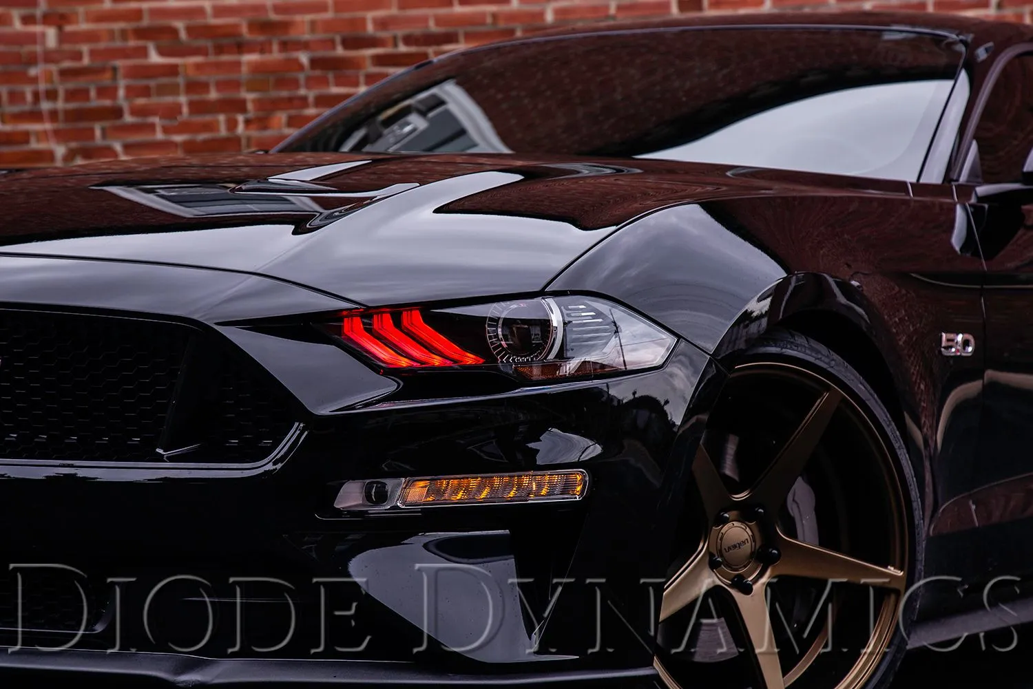2018 Ford Mustang RGBW DRL LED Boards USDM/EU
