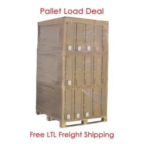 2x4 LED Panel Light - Selectable Wattage and CCT - 6250 Lumens - 50W/40W/30W -35K/40K/50K- Dimmable - Pallet Load includes 60 Panels