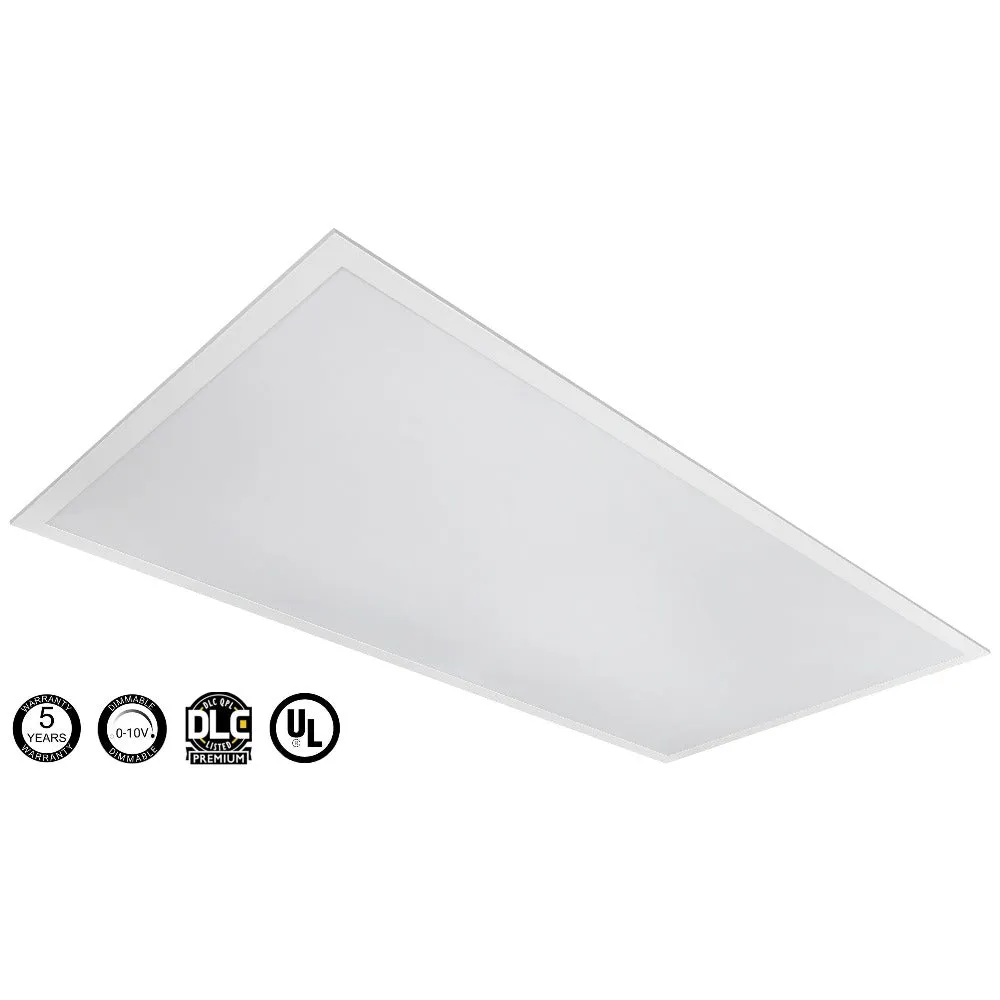 2x4 LED Panel Light - Selectable Wattage and CCT - 6250 Lumens - 50W/40W/30W -35K/40K/50K- Dimmable - Pallet Load includes 60 Panels