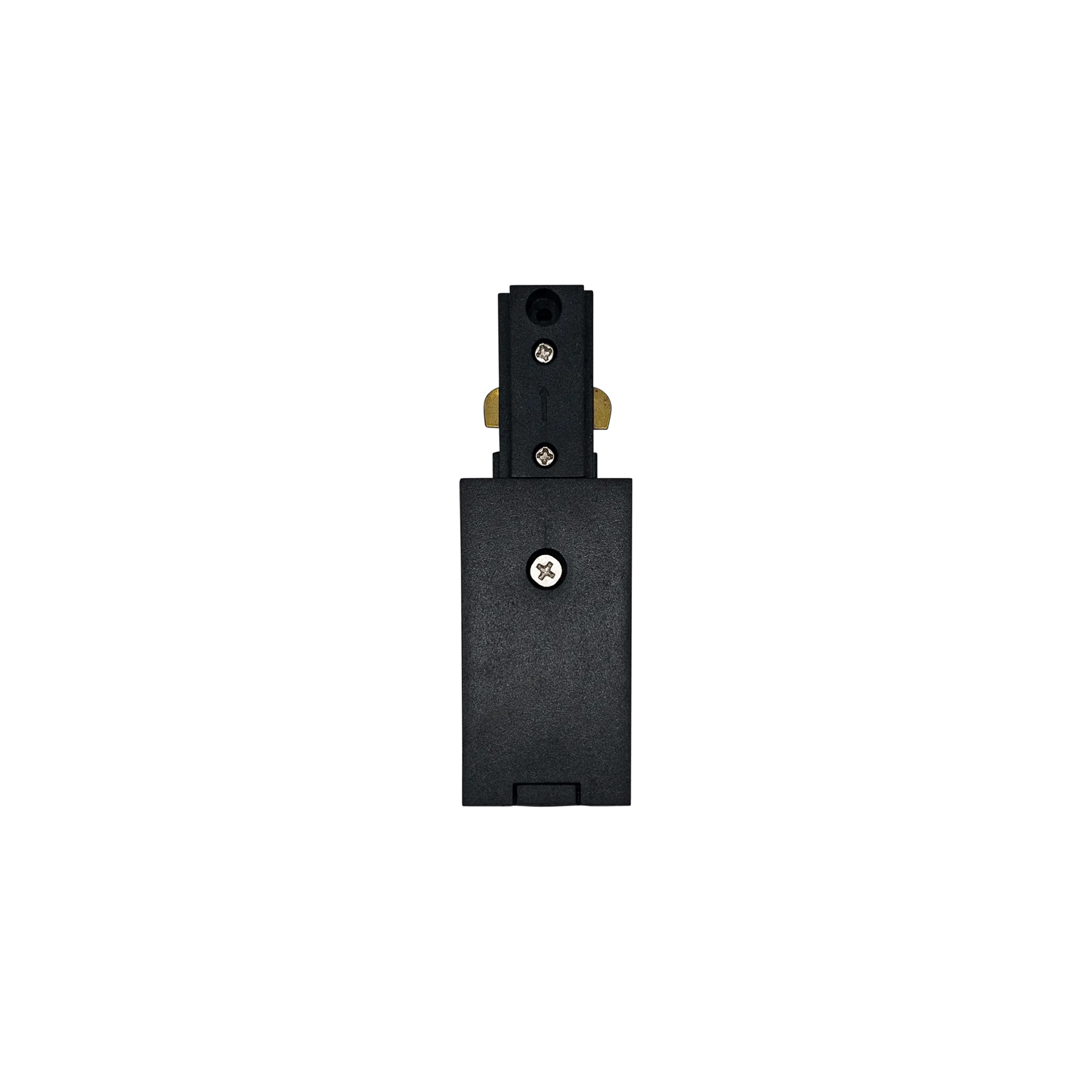 3 Wire Black Track Power Supply and End Cap