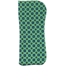 50oz Floral Printed Silk Glasses Case - Pistachio