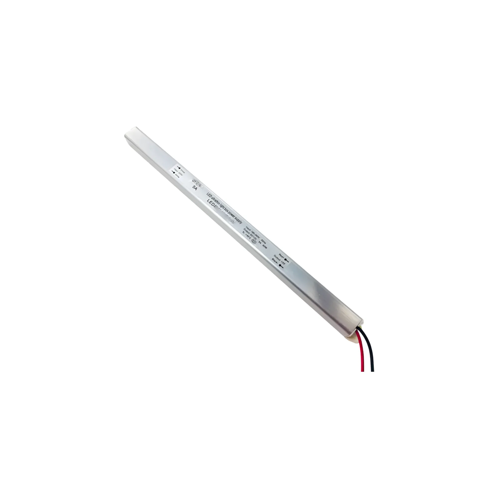 60W 12V 5A LED Ultra-Thin Power Supply – Compact, High-Efficiency Adapter AB-E817