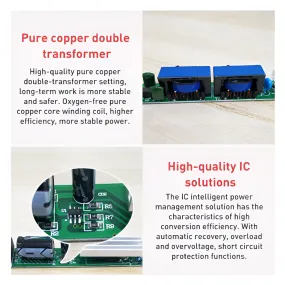 60W 12V 5A LED Ultra-Thin Power Supply – Compact, High-Efficiency Adapter AB-E817