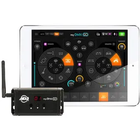 American DJ my  DMX Go - DMX lighting control system with Wi-Fi/USB interface (i  Pad/Android) American DJ my  DMX Go - DMX Lighting Control System with Wi-Fi/USB Interface (i  Pad/Android)