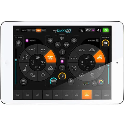 American DJ my  DMX Go - DMX lighting control system with Wi-Fi/USB interface (i  Pad/Android) American DJ my  DMX Go - DMX Lighting Control System with Wi-Fi/USB Interface (i  Pad/Android)