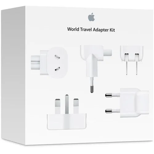 Apple World Travel Power Adapter Plug Kit - White