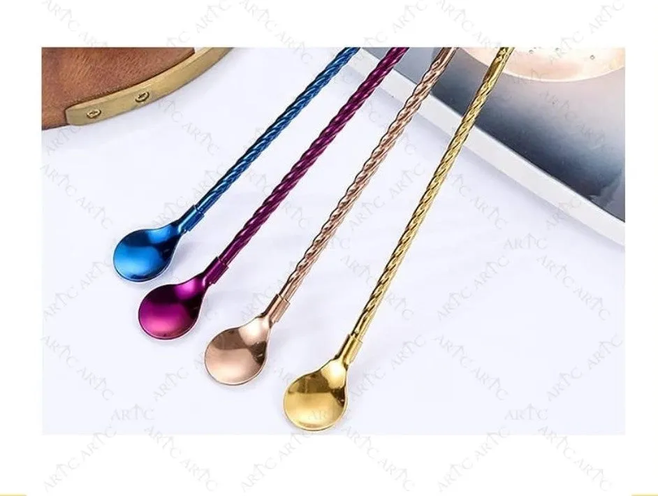 ARTC STAINLESS STEEL DRINKING SPOON STRAW