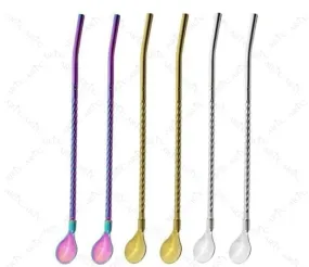 ARTC STAINLESS STEEL DRINKING SPOON STRAW
