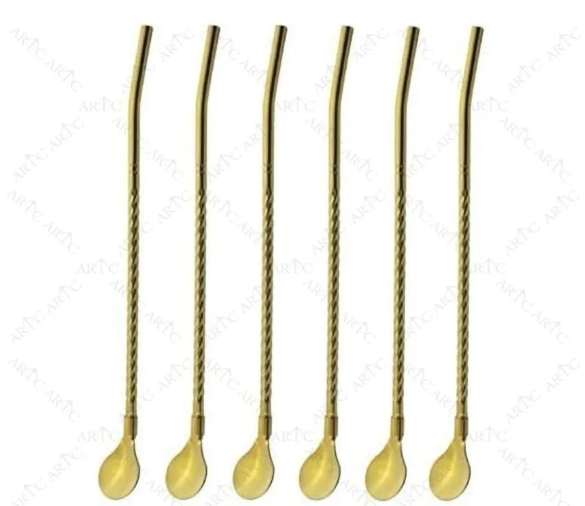 ARTC STAINLESS STEEL DRINKING SPOON STRAW