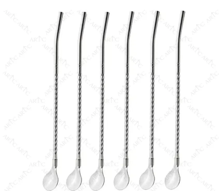 ARTC STAINLESS STEEL DRINKING SPOON STRAW
