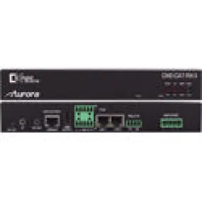 Aurora DXE-CAT-RX3 HDBaseT Receiver 330/600 Ft. with Dual Relay & Audio Line In/Out