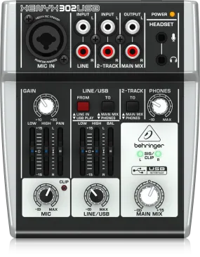 Behringer Xenyx 302USB Mixer with USB