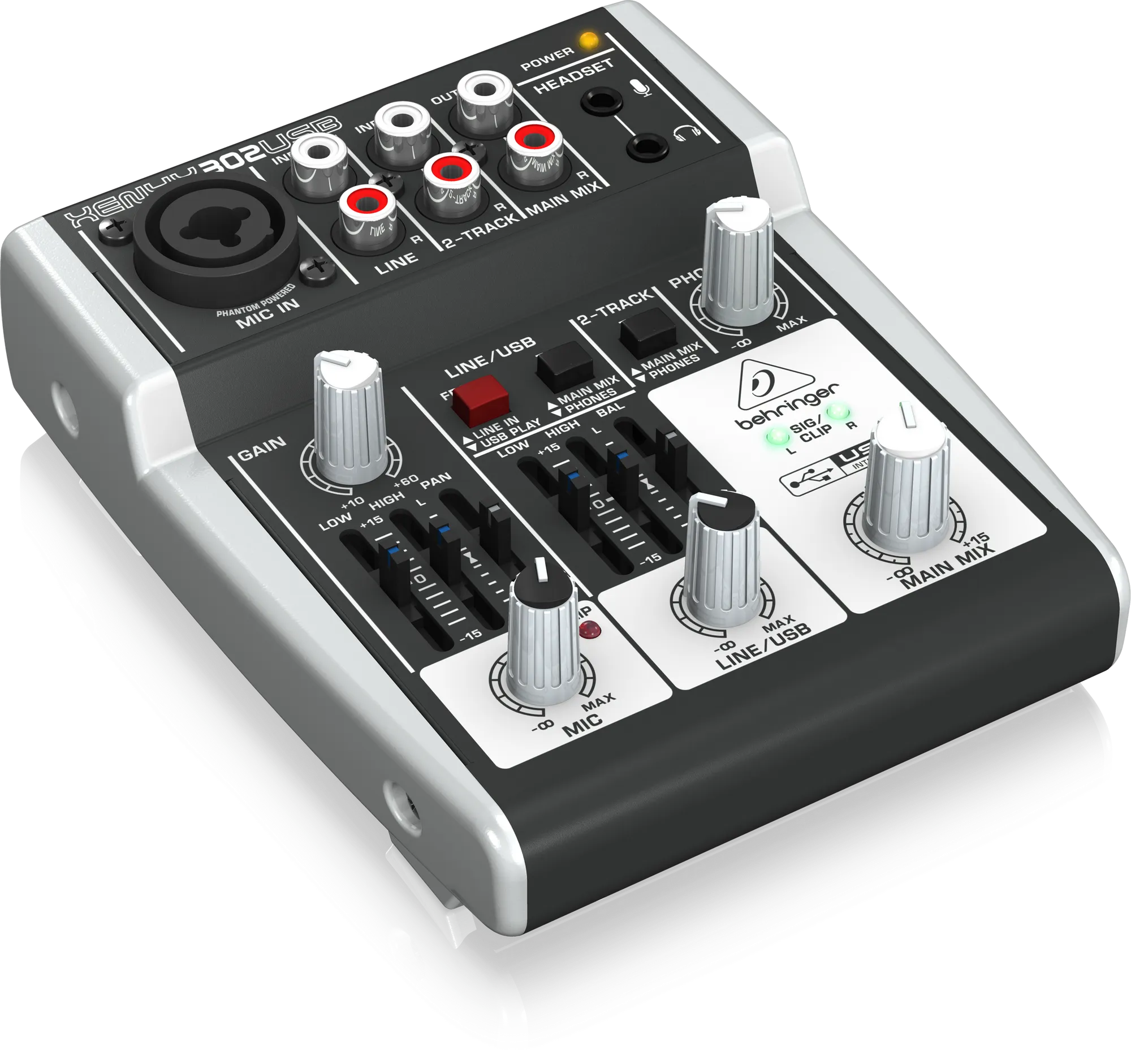 Behringer Xenyx 302USB Mixer with USB