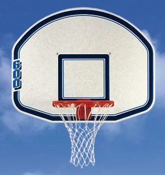 Bison 36" x 48" Fan Shaped Molded Graphite Backboard