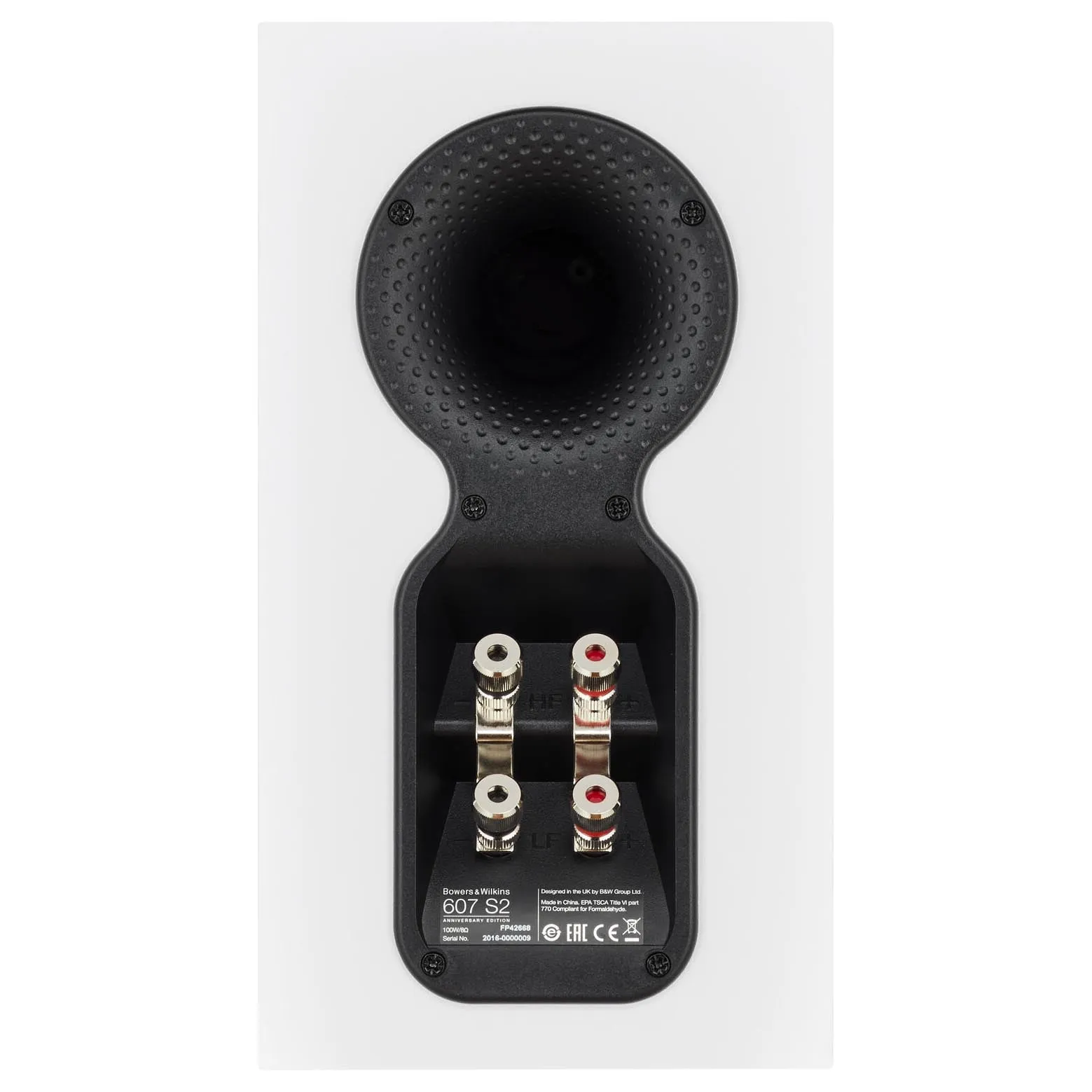 Bookshelf speakers Bowers & Wilkins 607 Anniversary Edition, 2 pcs, matte white