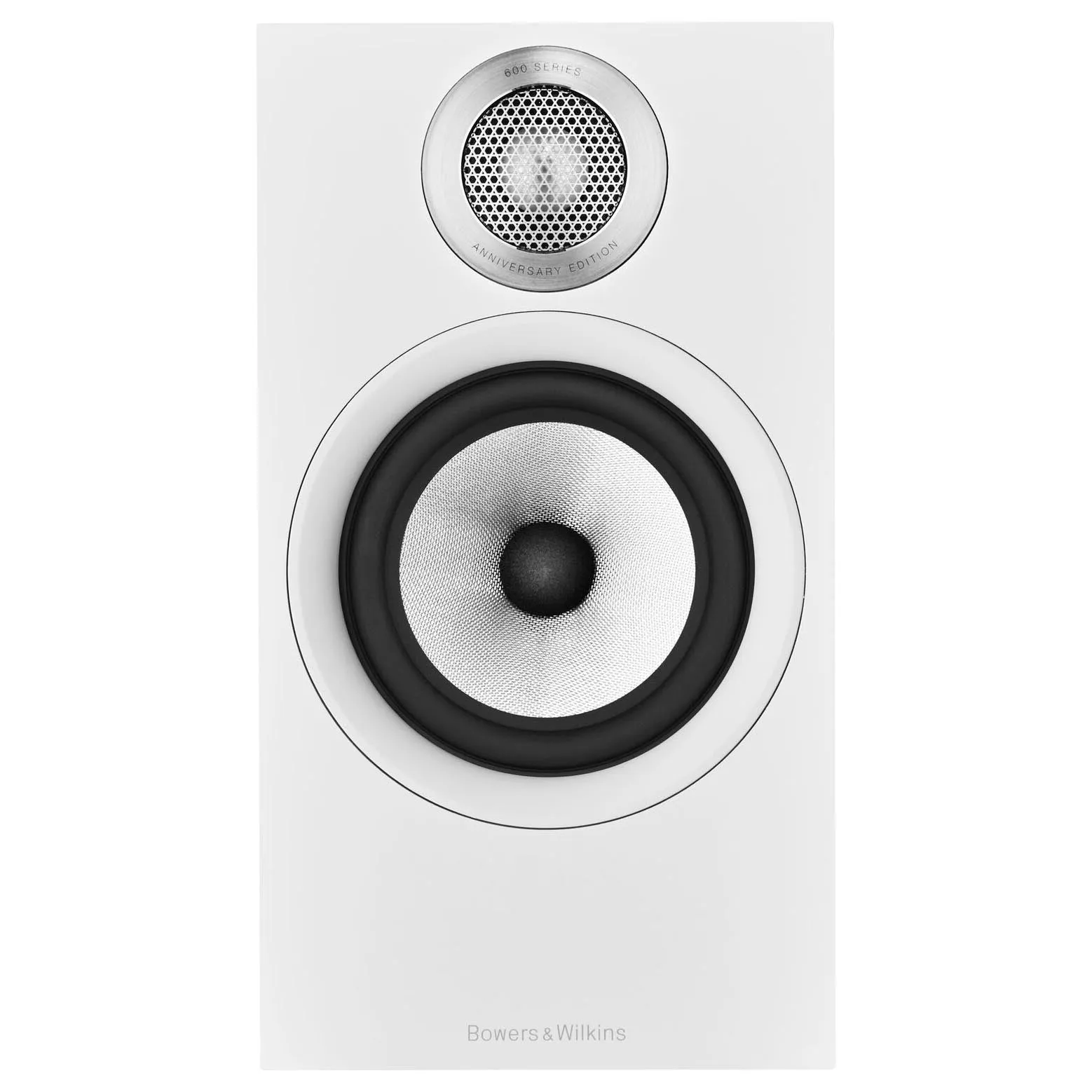 Bookshelf speakers Bowers & Wilkins 607 Anniversary Edition, 2 pcs, matte white