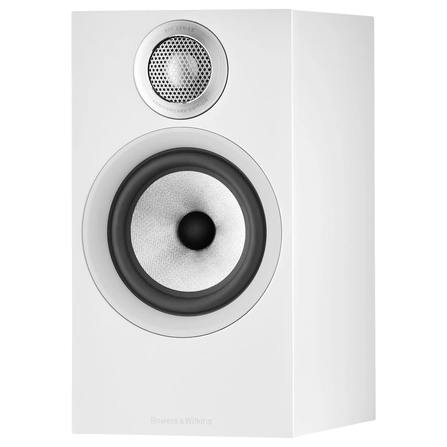Bookshelf speakers Bowers & Wilkins 607 Anniversary Edition, 2 pcs, matte white