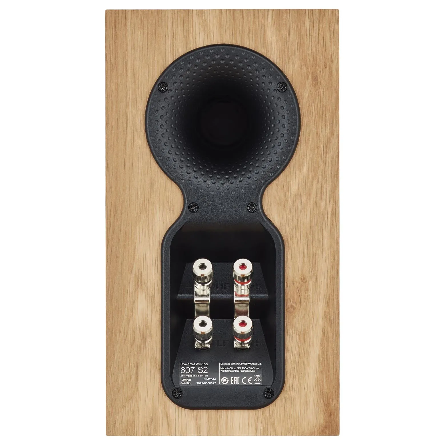 Bookshelf speakers Bowers & Wilkins 607 Anniversary Edition, 2 pcs, oak