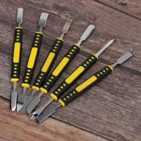 Carbon Steel Metal Crowbars, 6pcs