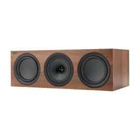 Center channel acoustics KEF Q650C, 1 piece, walnut