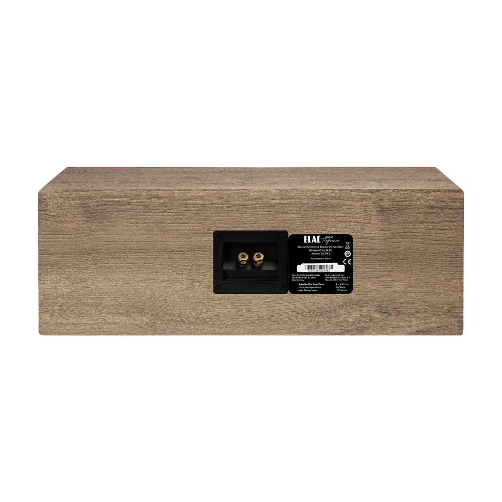 Center channel speakers ELAC Debut Reference DCR52, 1 piece, white/oak