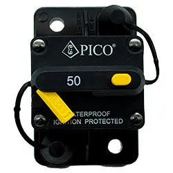 Circuit Breaker Pico 50A Type III Circuit Breaker Surface Mount 10 pcs