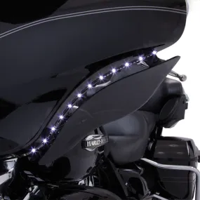 Ciro Bat Blades LED Turn Lights-Harley Batwing Fairing