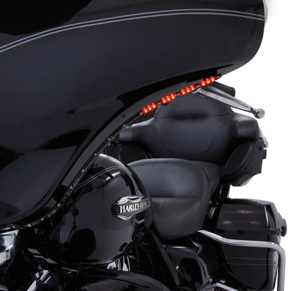 Ciro Bat Blades LED Turn Lights-Harley Batwing Fairing