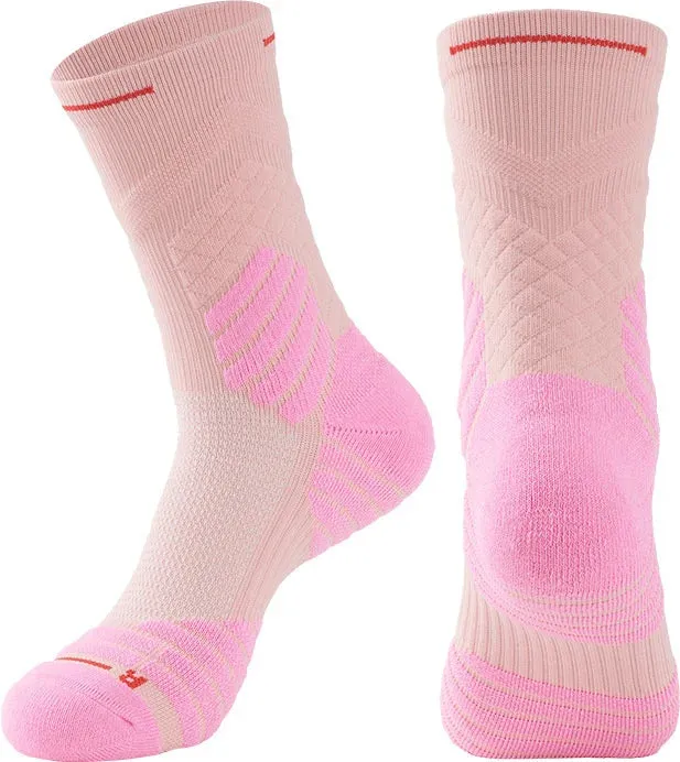 Crossborder Supply Breathable Sports Running Men Sock Women 2023 Compression Riding Cycling Knee high Basketball Biking Hockey S