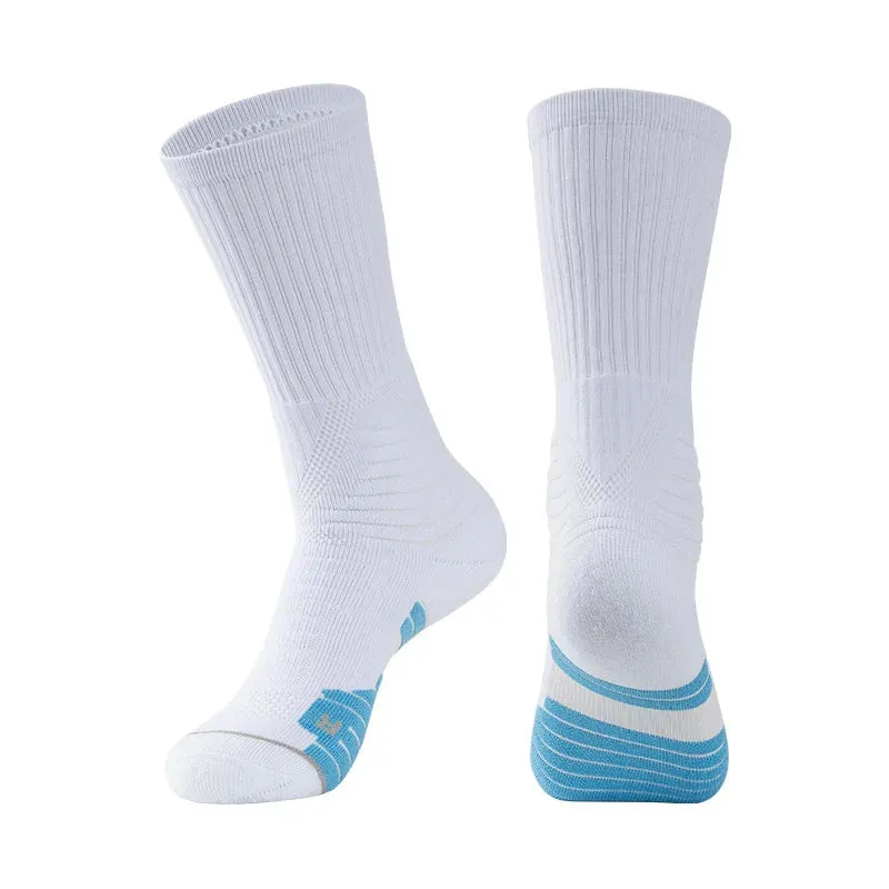 Crossborder Supply Breathable Sports Running Men Sock Women 2023 Compression Riding Cycling Knee high Basketball Biking Hockey S