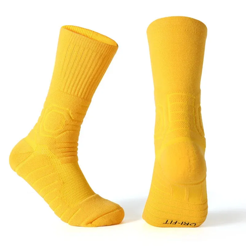 Crossborder Supply Breathable Sports Running Men Sock Women 2023 Compression Riding Cycling Knee high Basketball Biking Hockey S