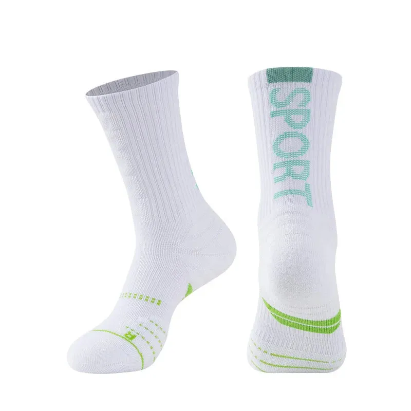 Crossborder Supply Breathable Sports Running Men Sock Women 2023 Compression Riding Cycling Knee high Basketball Biking Hockey S