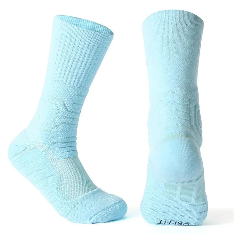 Crossborder Supply Breathable Sports Running Men Sock Women 2023 Compression Riding Cycling Knee high Basketball Biking Hockey S