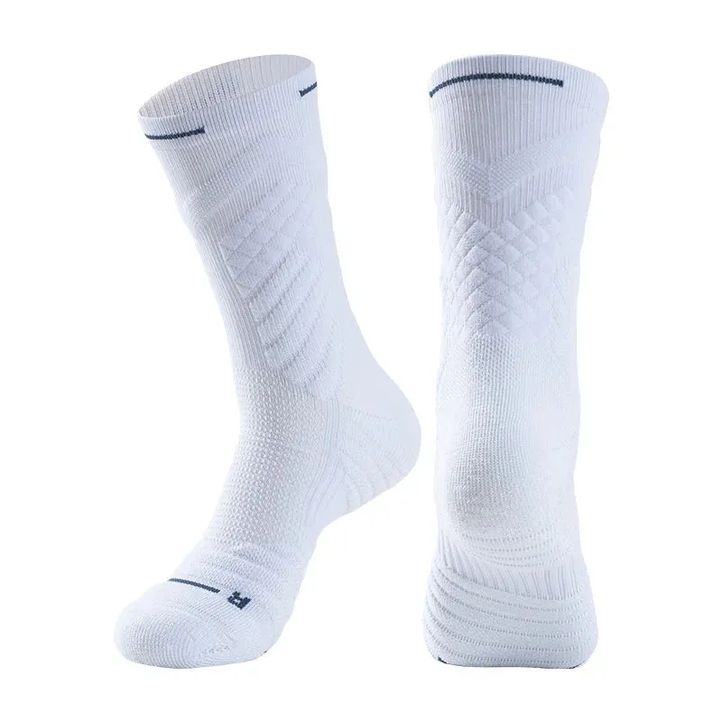 Crossborder Supply Breathable Sports Running Men Sock Women 2023 Compression Riding Cycling Knee high Basketball Biking Hockey S