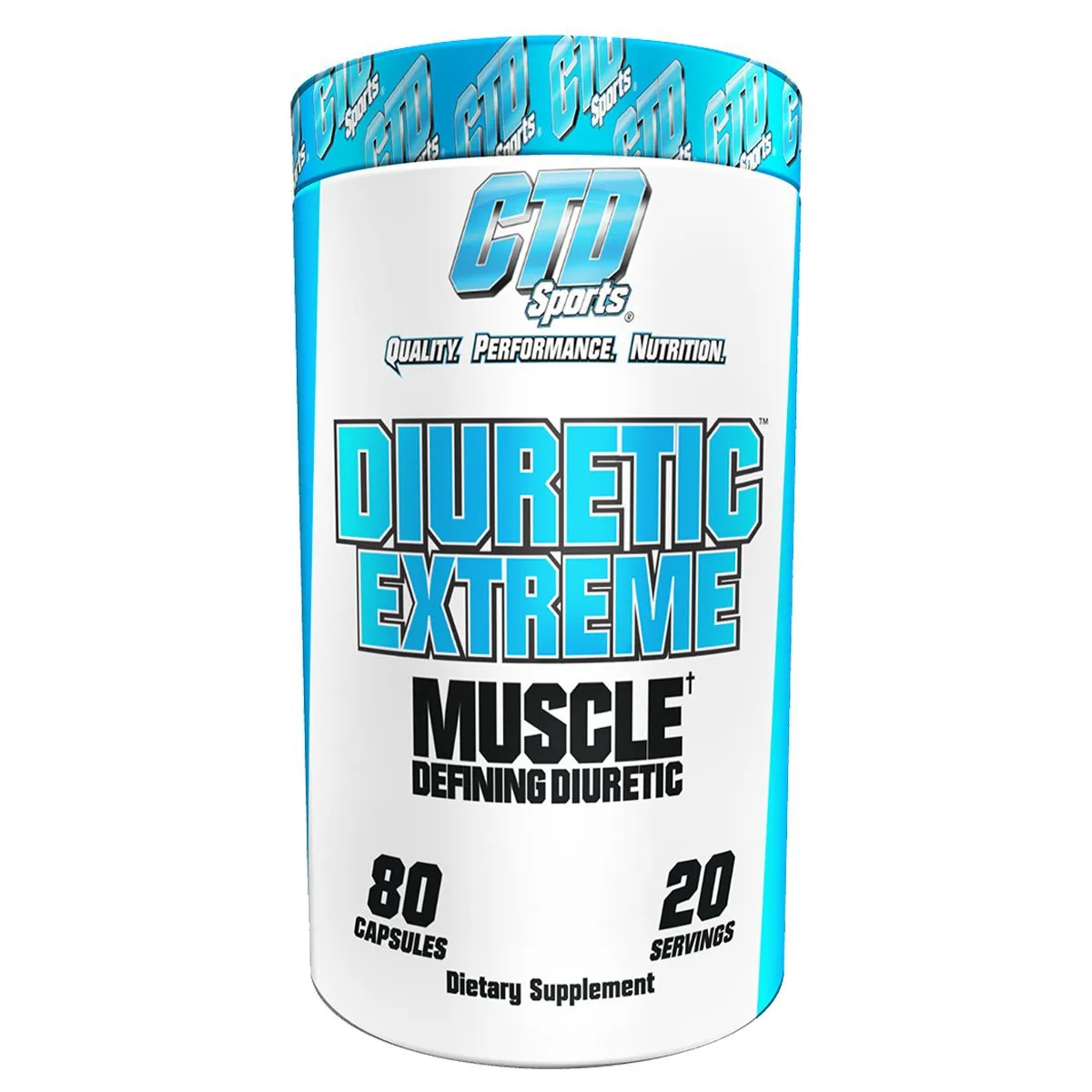 CTD Sports Diuretic Extreme 80 Capsules