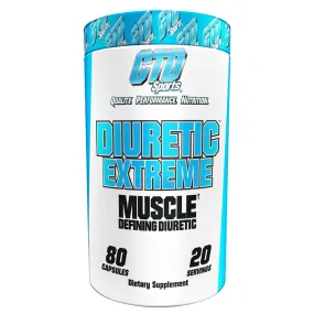 CTD Sports Diuretic Extreme 80 Capsules