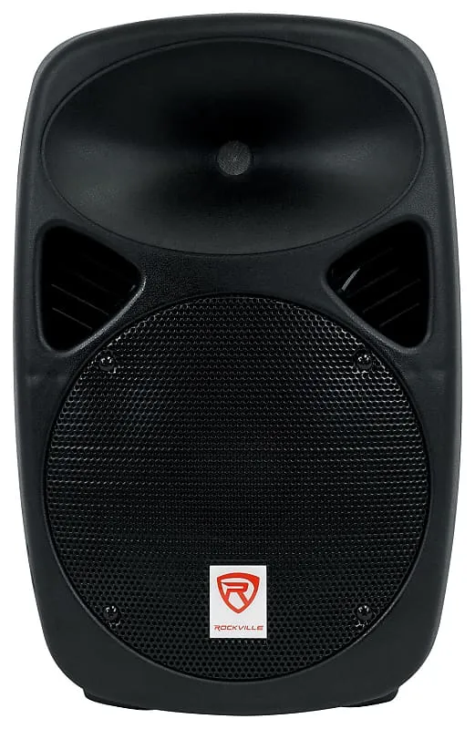 DJ Kit Rockville RPG102K with 10" speakers, Bluetooth, microphone, stands facade and lighting RPG102K RFAAW DJ PACK 2