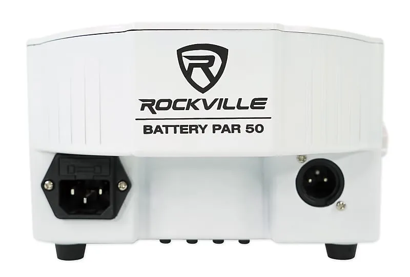 DJ Kit Rockville RPG102K with 10" speakers, Bluetooth, microphone, stands facade and lighting RPG102K RFAAW DJ PACK 2