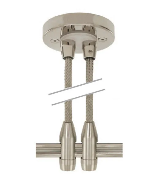 Dual Feed Remote Canopy 2.75"  in Satin Nickel Finish by Stone Lighting