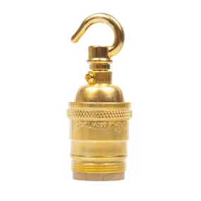 E26 UL Plain Skirt Lampholder with hook (USA ONLY) - All Colours