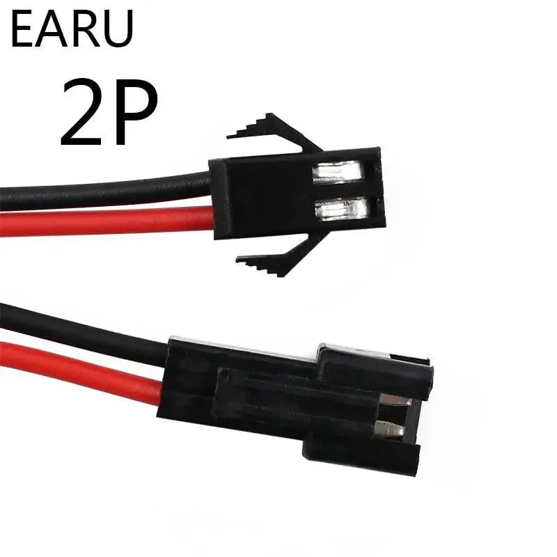 EARU- 10Pairs 15cm JST SM 2P 3P 4P 5P 6P Plug Socket| Male to Female