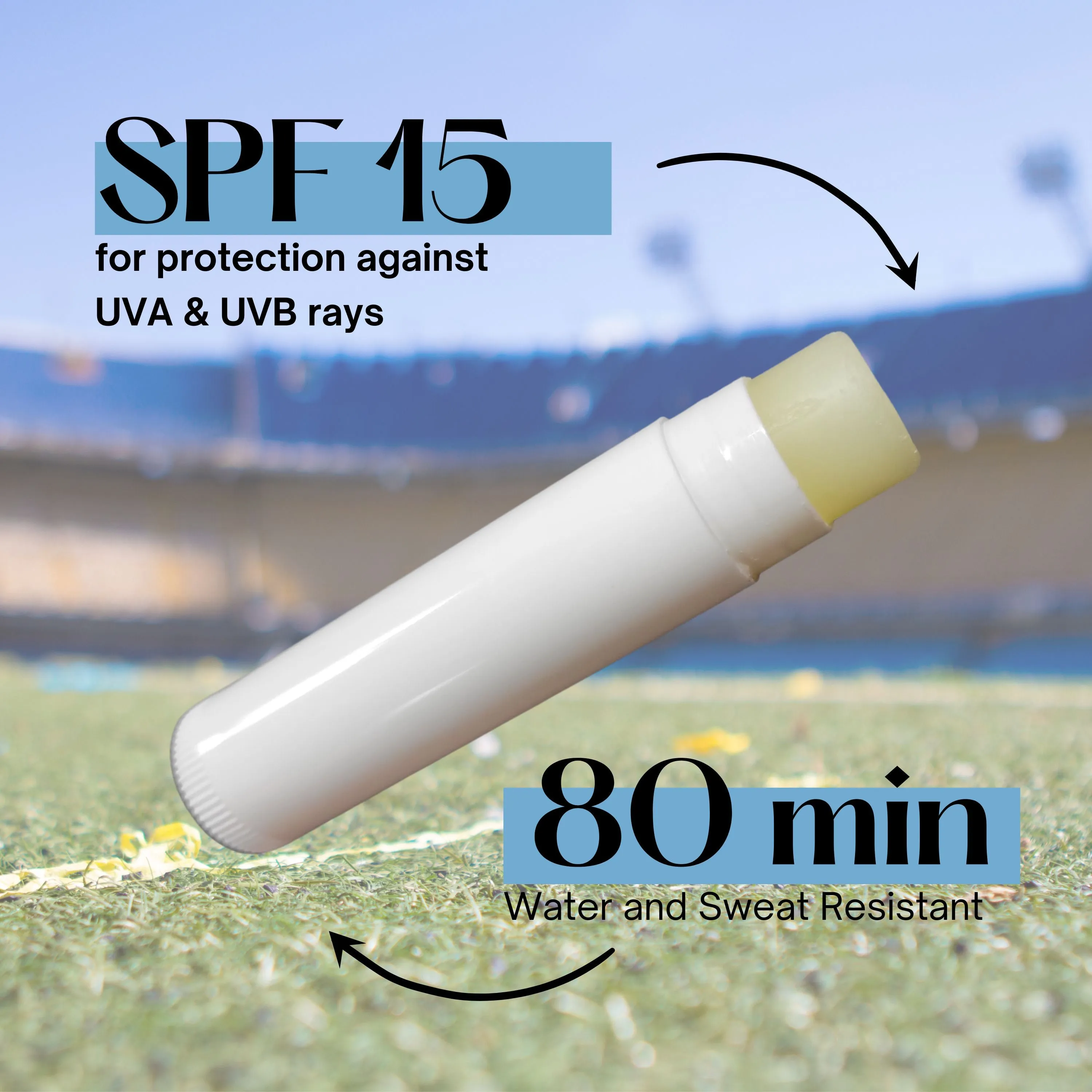 Fanmats Los Angeles Chargers Smooth Mint SPF 15 Lip Balm