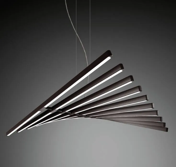 Fish bone chandelier