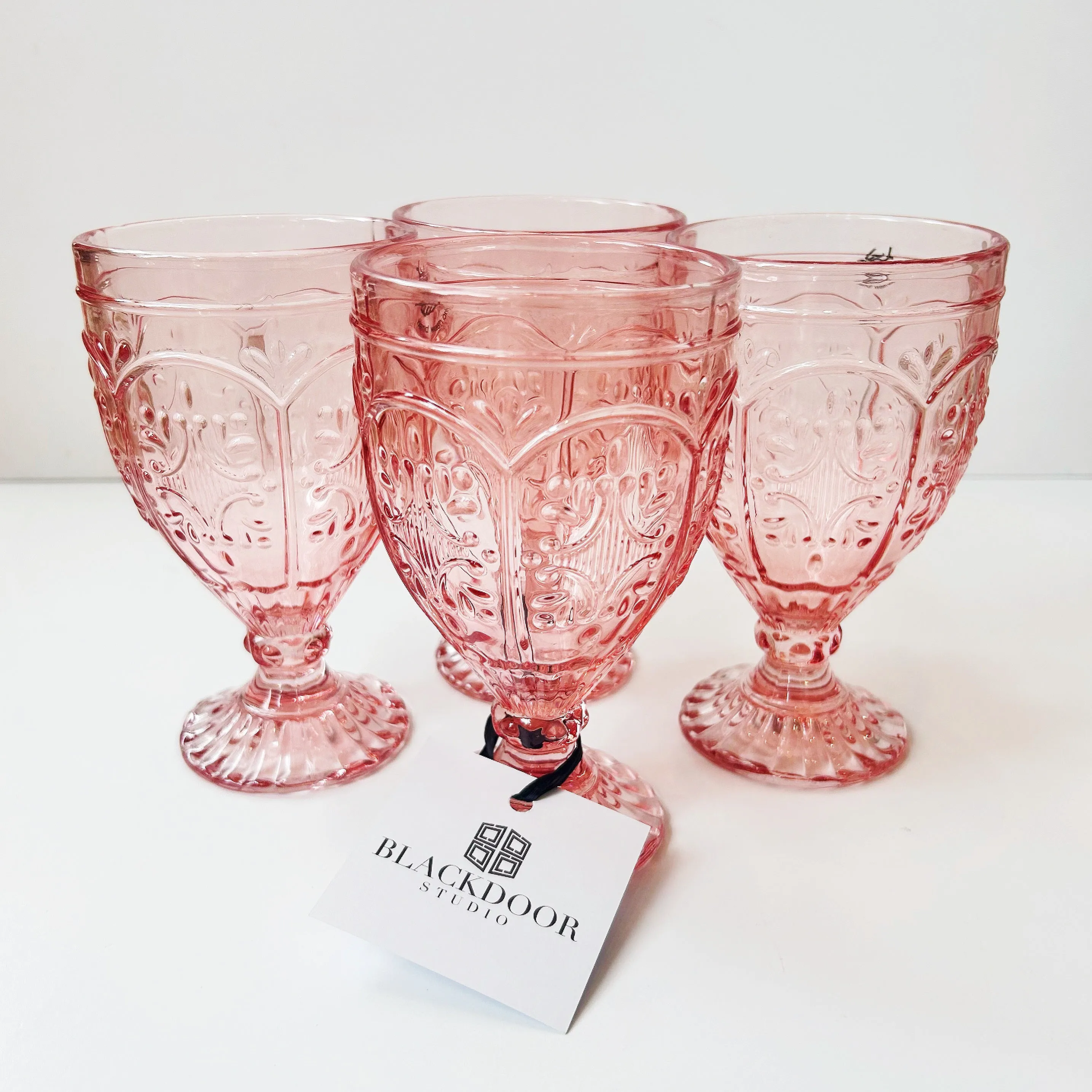 Fitz and Floyd Wine Glass Goblets